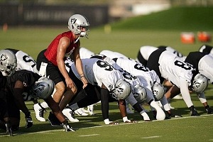 Photos: The Raiders Practice for Inaugural Season in Las Vegas