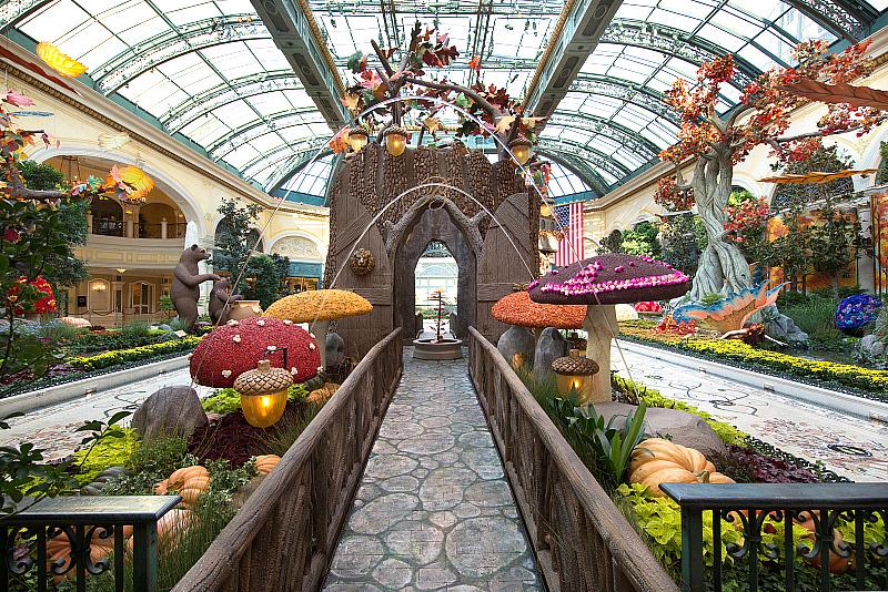 Bellagio’s Conservatory & Botanical Gardens Creates Enchanted ‘Into The Woods’ Experience with New Autumn Display 