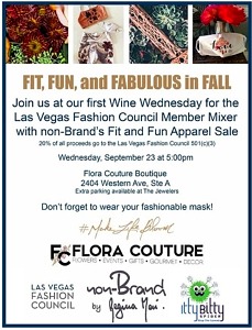 Fit, Fabulous and Fall Event at Flora Couture, to Support Las Vegas Fashion Council, Sept. 23