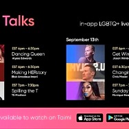 TAIMI Talks –The First Streaming in-app Event Featuring Top LGBTQ+ Celebrities, Athletes, and Models – Kicks Off This Week
