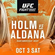 Former Women’s Bantamweight Champion (#2) Holly Holm Faces Surging (#6) Irene Aldana on UFC/ESPN Oct. 3