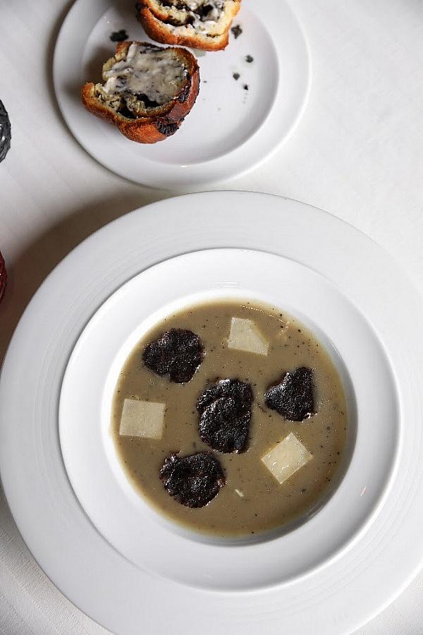Artichoke and Black Truffle Soup