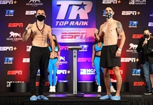 Weigh-In Results: Mean Machine vs. Zewski - Sept. 12 live on ESPN+ from the MGM Grand Ballroom in Las Vegas
