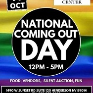 National Coming Out Day and Grand Opening at the Henderson Equality Center with Equality Nevada, Oct. 11 - Open House and Ribbon Cutting with Dignitaries at 2pm
