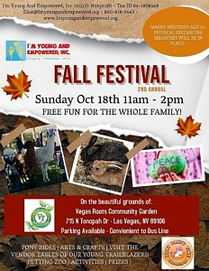 I'm Young and Empowered, Inc Fall Festival Sunday, October 18