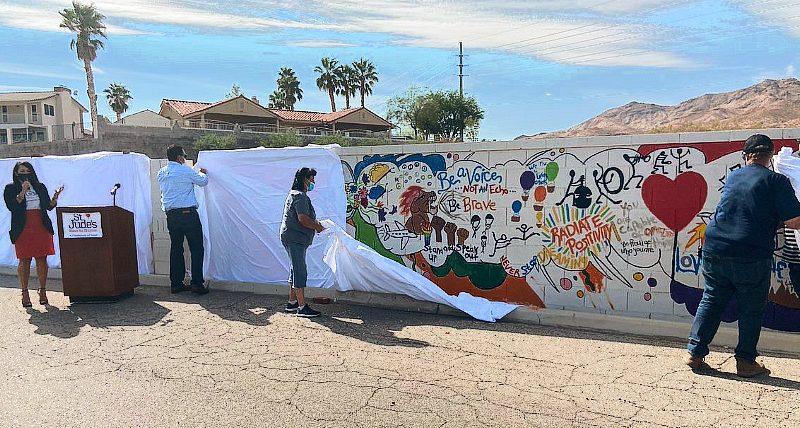 Youth in Foster Care Unveil Mural Creations at St. Jude’s Ranch for Children