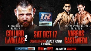 Clay Collard-Quincy LaVallais 2 and Josue Vargas-Kendo Castaneda to Headline Lomachenko-Lopez Undercard Broadcast LIVE and Exclusively on ESPN+