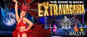 "Extravaganza – the Vegas Spectacular" to Return to the Jubilee Theatre Inside Bally’s Las Vegas Nov. 23