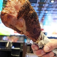 Turkey legs are returning to Golden Circle Sportsbook and Bar at Treasure Island! Starting this Saturday, Jan. 2, the delicious turkey legs will be available every weekend. Including more info here, and a photo is attached below. Back by popular demand, Golden Circle Sportsbook and Bar at Treasure Island will offer turkey legs every Saturday and Sunday. The 26 oz. roasted turkey legs will be available for $10.95 each and while supplies last. With more than 12,000 square-feet of space, Golden Circle can house more than 750 occupants for a multitude of sporting events from around the world featured on a massive video wall. Additional featured amenities include a full bar and 24/7 sports betting. Tables are limited to parties of four and guests are required to make a reservation via OpenTable prior to arrival. Visit treasureisland.com/opentable for more information and to make a reservation.