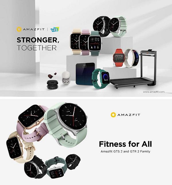 Amazfit Showcases its Vision for Fitness Tech and Wearables at CES 202 