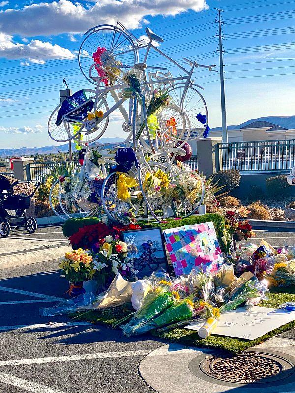 Las Vegas Cyclist Memorial Announces LV5 Ghost Bike Unveiling and Memorial at Las Vegas Ballpark January 23, 2021