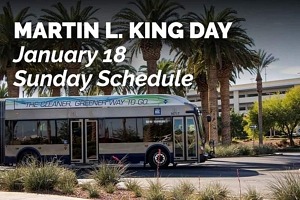 Rtc to Operate on Sunday Transit Schedule, Participate in Virtual Parade Celebration for Martin Luther King Jr. Day Holiday