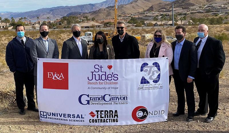 St. Jude’s Ranch for Children Begins Healing Center Project  for Child Victims of Sex Trafficking with Soil Survey Donated for $1