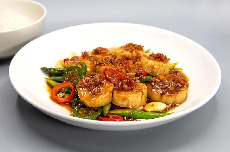Scallop with XO Sauce