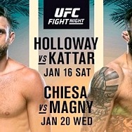 UFC Kicks off Return to UFC Fight Island With Two Action-Packed Fight Nights January 16 & 20