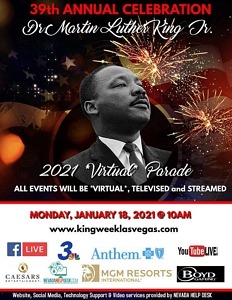 MGM Resorts International Sponsors the Las Vegas Dr. Martin Luther King, Jr. Annual Virtual Parade January 18