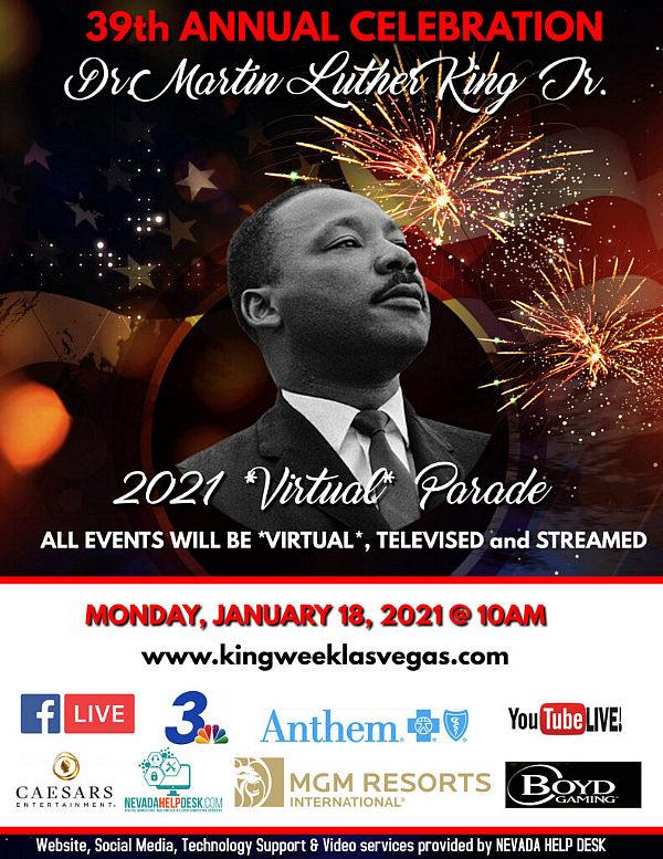 MGM Resorts International Sponsors the Las Vegas Dr. Martin Luther King, Jr. Annual Virtual Parade January 18