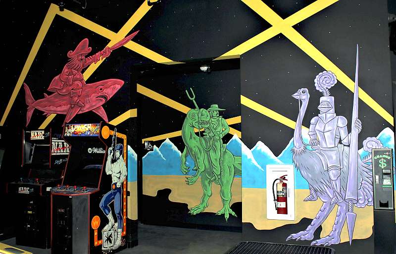 Emporium Arcade Bar - Photo credit: Ira Kuzma /  Instagram – @IraKuzmaPhotos