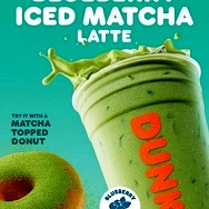 More Matcha on the Menu: Dunkin’ Debuts Blueberry Matcha Latte and New Matcha Topped Donut