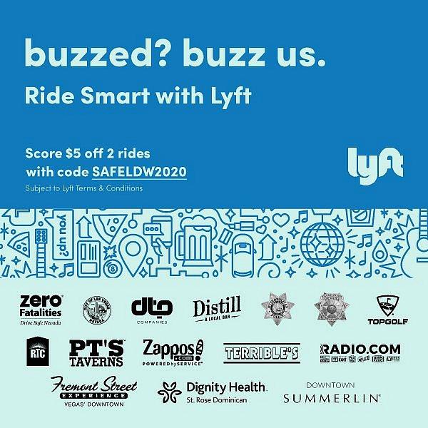 Las Vegas Coalition for Zero Fatalities Pledges $2,500 In Free Lyft Ride Credits for The Big Game 2021