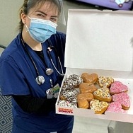 Dunkin’ Says ‘Thank You’ to Local Healthcare Workers with a Sweet Treat in Honor of Valentine’s Day