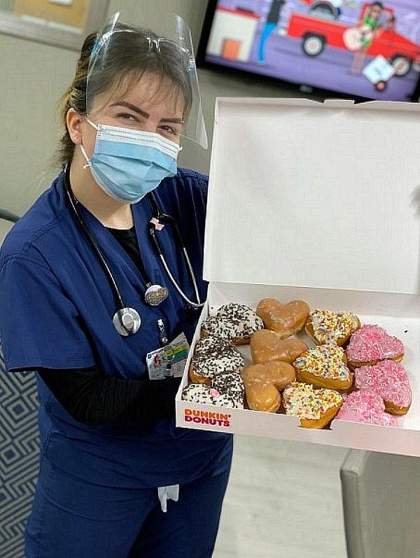 Dunkin’ Says ‘Thank You’ to Local Healthcare Workers with a Sweet Treat in Honor of Valentine’s Day