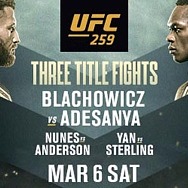 UFC 259 Headlined by Three Thrilling World Championship Bouts