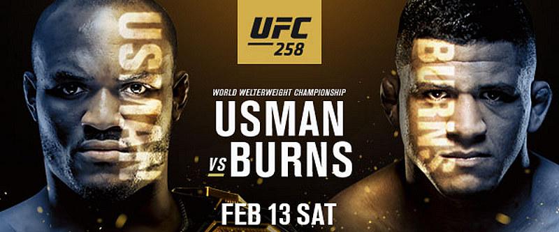 Highly Anticipated Welterweight Title Bout Between Former Teammates (C) Kamaru Usman and (#2) Gilbert Burns at UFC 258