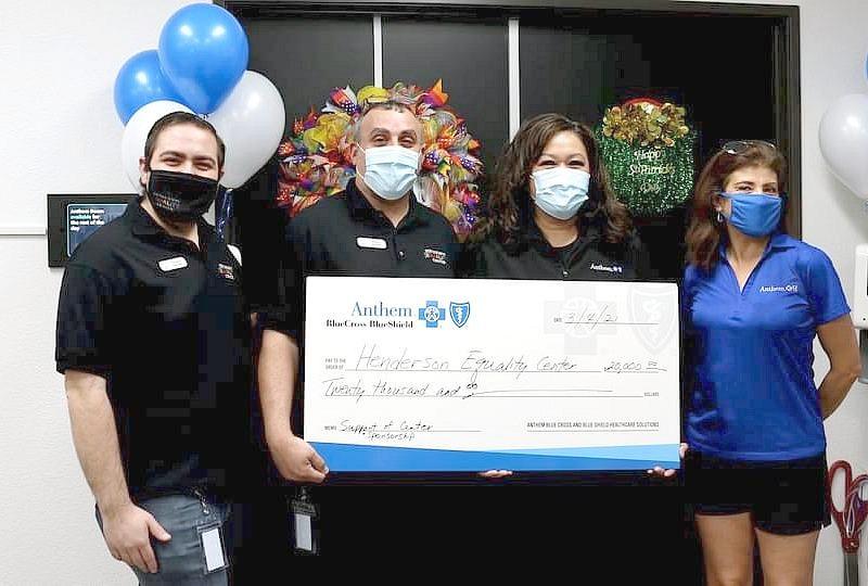 ANTHEM Donates $20,000 to The Henderson Equality Center for its Job Readiness Program