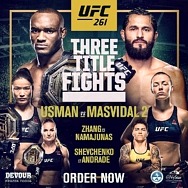 UFC 261: Usman vs. Masvidal 2 - April 22