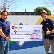 Move 4 Less Raises More Than $9,000 for Nevada Partnership for Homeless Youth through Kickoff for Kids