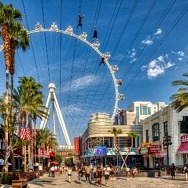 High Roller Observation Wheel, I LOVE SUGAR at The LINQ Promenade Celebrate First Responders on National Superhero Day, April 28