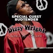 Jardin Premium Cannabis Dispensary Kicks Off Special Guest Budtender Series with Rapper Dizzy Wright April 22
