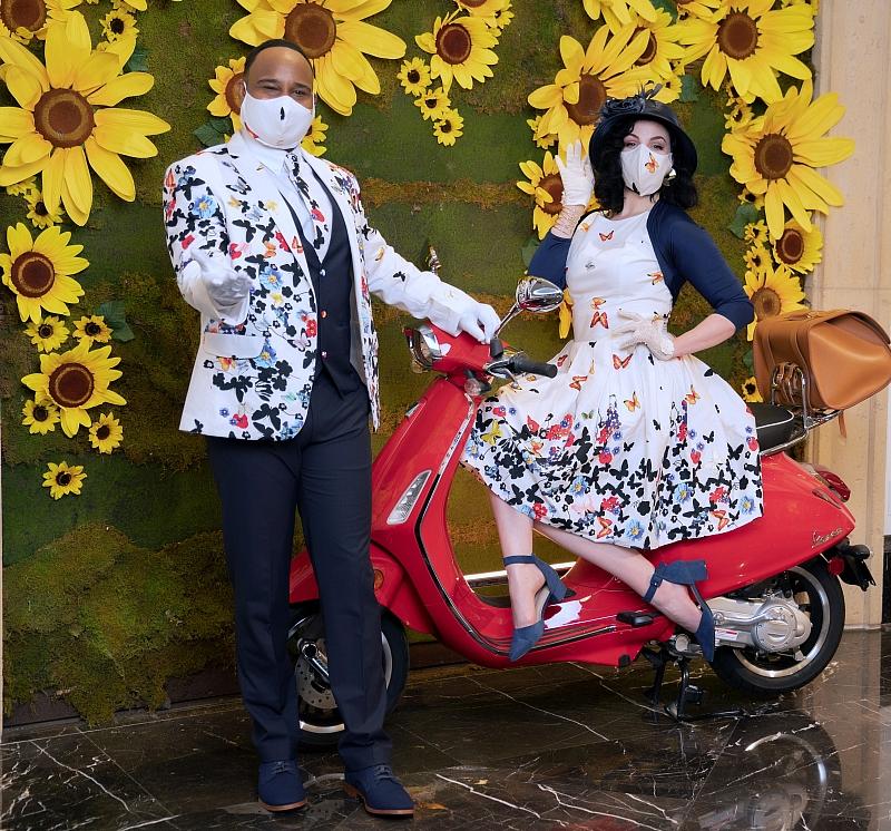 Grand Canal Shoppes at The Venetian Celebrates Vespa’s 75th Anniversary with the Return of Their Authentic Red Vespa, Vespa Love Couple and Exclusive Giveaways for Guests 