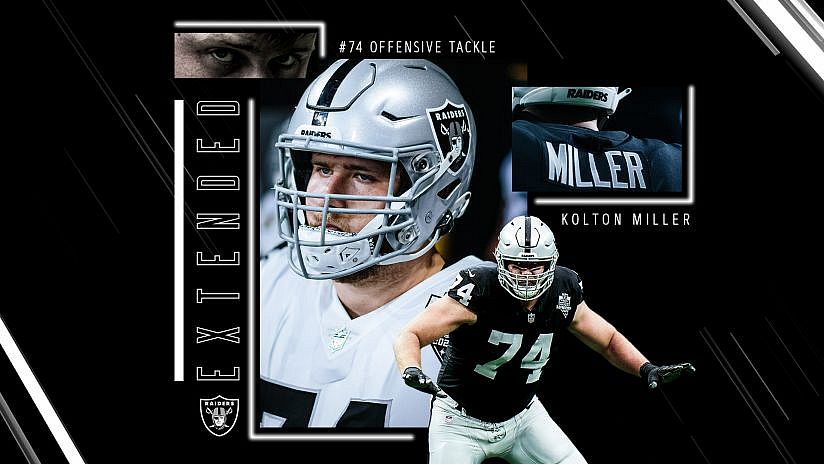Raiders Sign T Kolton Miller to Multi-Year Extension