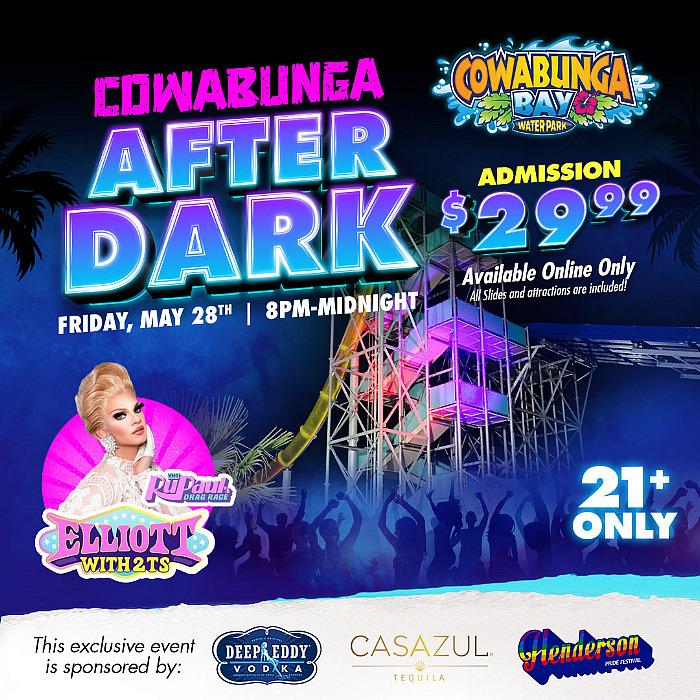 Cowabunga Bay Las Vegas Kicks off Memorial Weekend with its After Dark 21+ Party and Celebrates PRIDE Weekend 