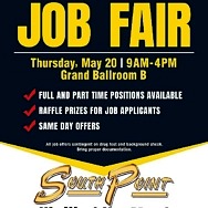 South Point Hotel, Casino & Spa Hosts Job Fair, May 20