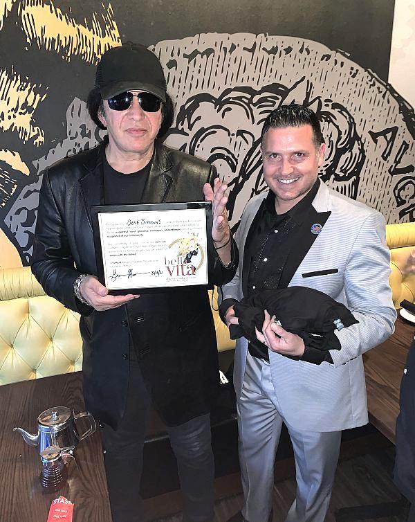 Bella Vita Kicks off Weekend with Celebrity Guest of Honor, Gene Simmons, Ongoing Live Entertainment and Bella Vita Nights - Not Just a Restaurant; It's a Lifestyle!