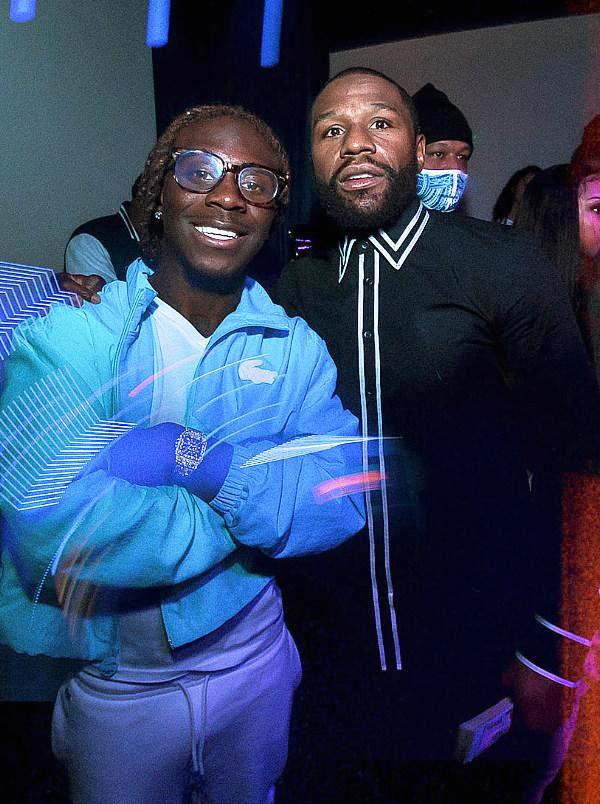 Chanel West Coast, Coolio, Floyd Mayweather and Tory Lanez Spotted at Blume Kitchen & Cocktails in Henderson, NV 