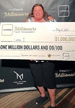 Ohio Player Wins $1 Million during 2021 mychoice Millionaire Slot Tournament at M Resort Spa Casino