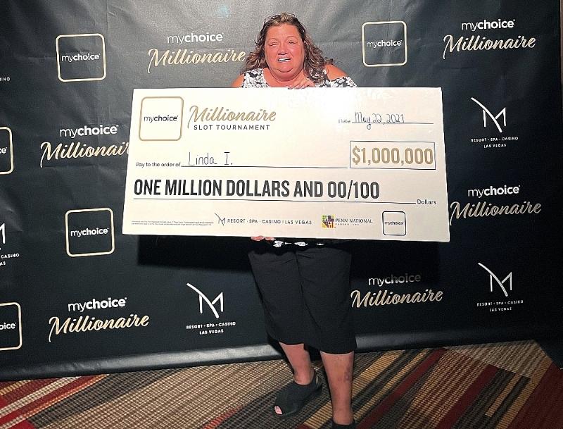 Ohio Player Wins $1 Million during 2021 mychoice Millionaire Slot Tournament at M Resort Spa Casino