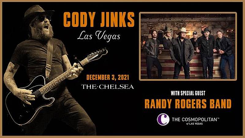 Country Artist Cody Jinks to Take The Chelsea Stage inside The Cosmopolitan of Las Vegas, Dec. 3