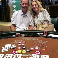 A Lucky Couple Both Hit Straight Flushes On Flop On The Same Night at Red Rock Casino