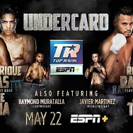 May 22: Jose Enrique Vivas-Louie Coria & Robeisy Ramirez-Juan Tapia Featherweight Bouts Confirmed for Ramirez-Taylor Undercard on ESPN+
