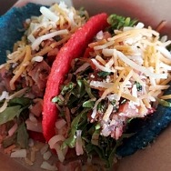 Red White & Blue Tacos for July 4th at Madero