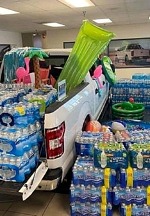 Ford Motor Company and Cowabunga Bay Water Park Partner on the ‘Fill an F-150’ Water Drive and Collect More Than 25,000 Bottles of Water to Benefit The Salvation Army