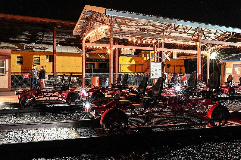 Rail Explorers Las Vegas Kicks off Neon Lights Night Tour July 2