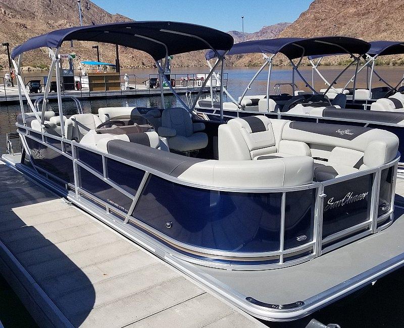 Lake Mead Mohave Adventures Announces New Sunchaser Pontoon Boat Fleet for Rent this Summer