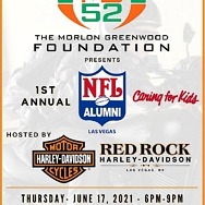 Announcing MG52 1st Annual NFL Alumni Las Vegas Caring for Kids Fundraiser Supporting the 4th Annual MG52 Free Youth Football Camp