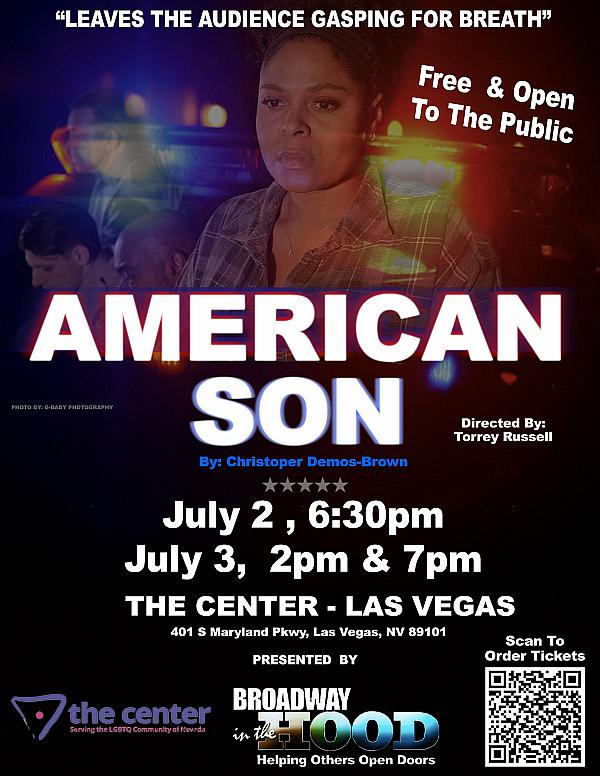Hit Broadway Play Turned Netflix Special “American Son” Live on Stage - 4th of July Weekend at the Center
